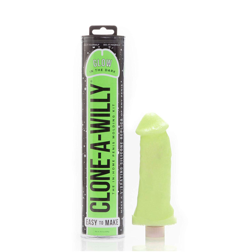 CLONE-A-WILLY:Glow in the Dark Green クローンアウィリー:蛍光グ